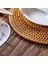 12 Adet Sıcak Yemekler Için Rattan Trivets Tablo Sıcak Pedler Masa Için Dayanıklı Pot Tutucu Mutfak Için Isıya Dayanıklı Paspaslar (Yurt Dışından) 2