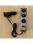 2x 3 Yollu Çok Fonksiyonlu Soket Arabası Çakmak Ayırıcı USB Fiş Şarj Cihazı Dc 12V/24V USB Bağlantı Noktası ile Üçlü Adaptör (Yurt Dışından) 4