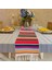 4 Paket 14 x 84 Inç Meksika Masa Koşucu 14 x 84 Inç Meksika Parti Düğün Saçak Pamuklu Serape Battaniye Masa Koşucu (Yurt Dışından) 4