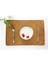 Paket 8 Doğal Seagrass Place Mathand Dokunma Dikdörtgen Rattan Placemats Saman Çay Kupası Mat Potholder (Yurt Dışından) 3