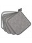 % 100 Pamuklu Mutfak Her Gün Temel Terry Pot Tutucusu Isıya Dayanıklı Coaster Potholder Pişirme ve Pişirme Seti 5 A (Yurt Dışından) 2