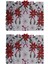 2x Noel Işlemeli Masa Koşucusu Lüks Holly Poinsettia Masa Koşucusu Noel Dekorasyonları 15 x 70 Inç (Yurt Dışından) 1