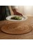 6x El Dokuması Rattan Placemats Yuvarlak Hasır Masa Paspasları Yemek Masası Için Doğal Dokuma Placemats Isıya Dayanıklı Paspaslar (Yurt Dışından) 4