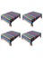 4x Meksika Battaniyesi Sarape Piknik Halı Yoga Partisi Için Tablo Decloth Hot Rod 120X180CM (Yurt Dışından) 1