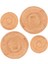 4 Paket El Dokumalı Rattan Coasters Masa Sıcak Bulaşık Plakaları Için Masa Dokuma Trivet Masa Için Pot Tutucu Isıya Dayanıklı Paspaslar (Yurt Dışından) 2