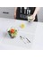 Şeffaf Mutfak Mat Sehpa Mat Masa Koruyucusu Su Geçirmez Placemats Worktop Koruyucu Placemat Set 8 Parçası (Yurt Dışından) 4