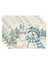 4pcs Noel Ağaçları Kar Pembe Noel Placemats Mutfak Yemek Dekorasyonu Için Kış Masa Paspasları C (Yurt Dışından) 5