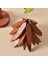 2 Set Ahşap Ağaç Bardak Altlıkları Ahşap Yalıtım Paspası Istiflenebilir Ağaç Bardak Altlıkları 4 Ahşap Trivet Coaster (Yurt Dışından) 5