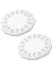 Dantel Doilies Paper 200 Pc 4 5 Inç Dekoratif Yuvarlak Placematlar Kek Için Astarlar Tatlılar Pişmiş Sofra Ekran (Yurt Dışından) 1