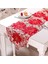 2x Noel Işlemeli Masa Koşucusu Içi Boş Çay Masa Örtüsü 15X70 Inç (Yurt Dışından) 4