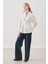Pile Detaylı Gömlek Ekru 2