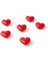 Casa Art 6'lı Kalpli Yüzen Mum - Kırmızı - 5x5 cm 3