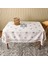 Soft St Tropez Masa Örtüsü - Ekru - 150X150 cm 2