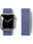Newface Apple Watch 42MM Hasırlı Cırtcırtlı Kordon - Mor 1