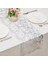 Gümüş Masa Runner Glitter Metalik Ince Mesh Masa Runner Düğün Gelin Duş Için Parlak Masa Süslemeleri (Yurt Dışından) 5