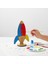 Roket Tasarım - Toplu Roket Boyama - Ahşap Boyama Set - 10'lu Set 4