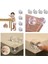 4 Adet Bebek Güvenlik Köşe Koruyucu + Çocuk Dolap Çekmece Sürgülü Kilit - 2li Set 9frkxm 2