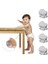 4 Adet Bebek Güvenlik Köşe Koruyucu + Çocuk Dolap Çekmece Sürgülü Kilit - 2li Set 9frkxm 3