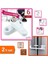 Çocuk Güvenlik Kilidi Slide Model + 6 Adet Çelik Pvc Kapı - Pencere Emniyet Kilidi - 2li Set - HSF3W 1