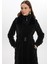Yakası Siyah Kürk Şişme Mont 12764 2