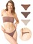 Lazer Kesim Kadın Bikini Külot 3'lü Paket-3 2