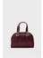 Peggy Oval Çapraz Çanta Bordo 1
