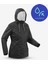 QUECHUA Kadın Su Geçirmez Outdoor Kar Montu / Kışlık Mont - Siyah - SH100 Warm -10°C 2
