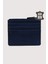 Fermuarlı Hakiki Deri Kartlıklı Cüzdan Lacivert SMR9047 3