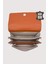 Hakiki Deri Kadın El Çantası Turuncu SMR9022 5