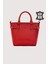 Hakiki Deri Kadın El Çantası Kırmızı SMR7922 1