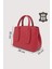 Hakiki Deri Kadın El Çantası Kırmızı SMR9226 2