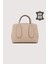 Hakiki Deri Kadın El Çantası Pudra SMR9226 3