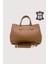 Hakiki Deri Taba Kadın Kol Çantası Uzun Askılı SMR7666 3