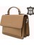 Hakiki Deri Kadın El Çantası Camel SMR9022 8