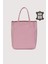 Hakiki Deri Kadın El Çantası Pembe SMR8751 7