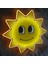 Neon LED Işıklı Güneş Emoji Pop Art 3