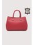 Hakiki Deri Kırmızı Kadın Kol Çantası Uzun Askılı SMR7666 1