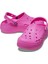 Baya Platform Clog Kadın Terlik - Neon Pembe 3