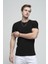 Ftx Slim Fit Erkek Basic Tişört Bisiklet Yaka Pamuklu Kumaş L Beden 4