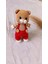 Amigurumi Sevimli Kedicik Organik Örgü Oyuncak Uyku Arkadaşı 1