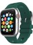 Apple Watch 42MM Delikli Tasarım Mkst KRD-147 Silikon Kordon - Starlight 2