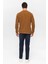 O Yaka Selanik Koyu Kahve Erkek Sweatshirt SW2013700013 5