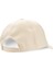 Damıan Kemik Rengi Baseball Cap Suni Deri - Unisex Şapka 3