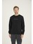 Erkek Pamuklu Basic Sweatshirt 407 1