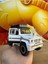 Mercedes G63 Işıklı Müzikli Lüks Jeep Mercedes G65 Beyaz Jip Model Araba 17CM Açılan Kapılar 5