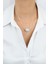 Ince Zincir Kristal Uçlu Kadın Kolye 1