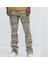 Kamuflaj Desenli Skinny Erkek Pantolon , Yıpranmış Detaylı Kamuflaj Desenli Dar Kesim Erkek Pantalon 1