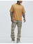 Kamuflaj Desenli Skinny Erkek Pantolon , Yıpranmış Detaylı Kamuflaj Desenli Dar Kesim Erkek Pantalon 3