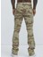Kamuflaj Desenli Skinny Erkek Pantolon , Yıpranmış Detaylı Kamuflaj Desenli Dar Kesim Erkek Pantalon 5
