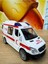 Oyuncak Ambulans Sesli Işıklı Büyük Ön Kapı ve Arka Kapısı Açılır Oyuncak Ambulans Araba 1:32 1